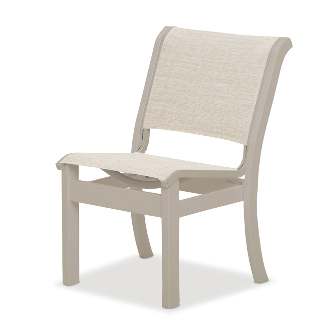 Telescope Casual Dune MGP Sling Armless Stacking Side Chair - 9N90
