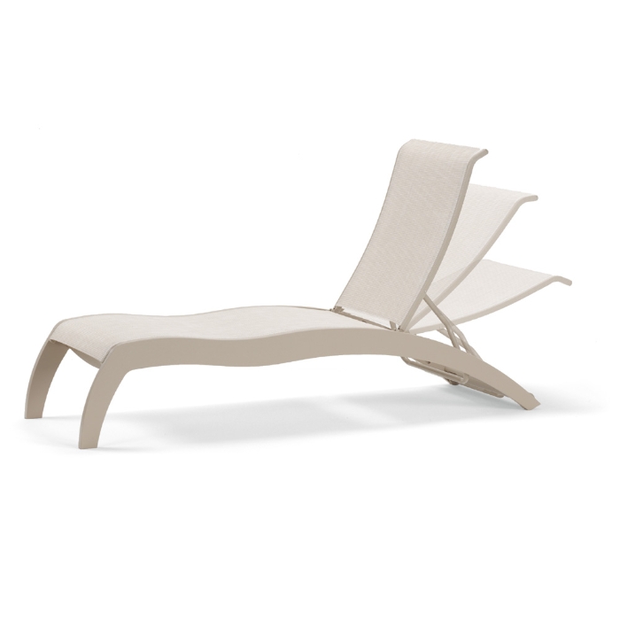 Telescope Casual Dune Chaise with Adjustable Back