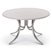 Telescope Casual 48" Round Hammered MGP Dining Table