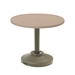 Telescope Casual 30" Round Hammered MGP Dining Table with Weighted Pedestal Base - T980-2P20