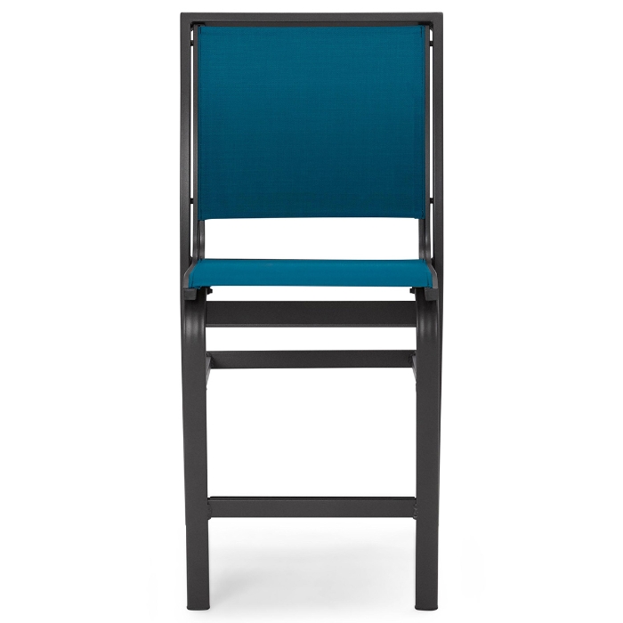 Kendall Sling Stacking Armless Balcony Chairs front