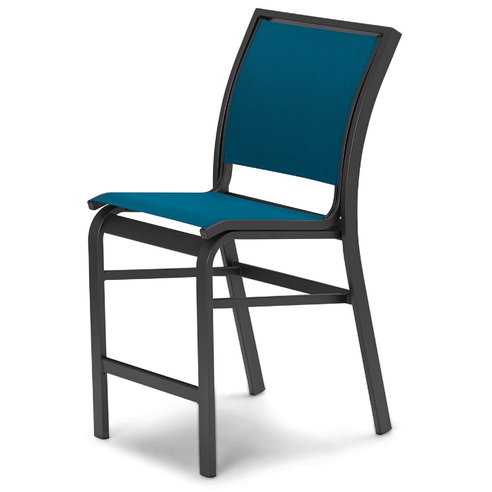 Kendall Sling Stacking Armless Balcony Chairs