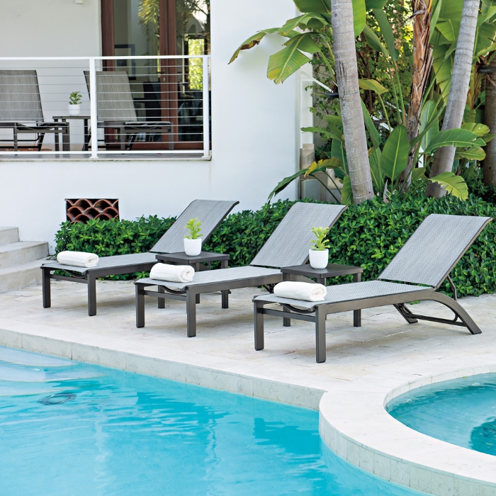 Telescope Casual Kendall Sling Chaise Set