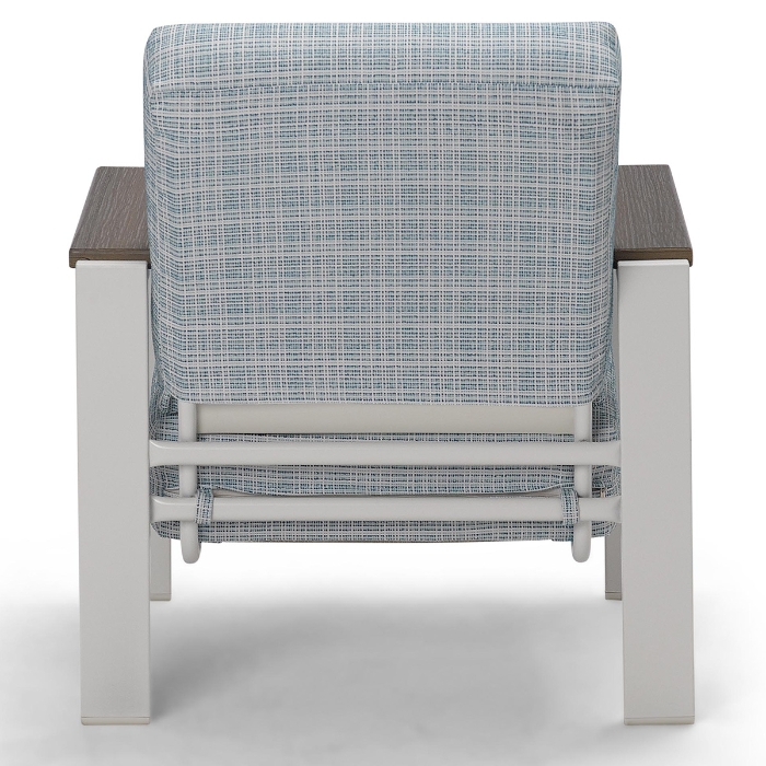 Larssen Cushion Lounge Chairs with Arm Accents back
