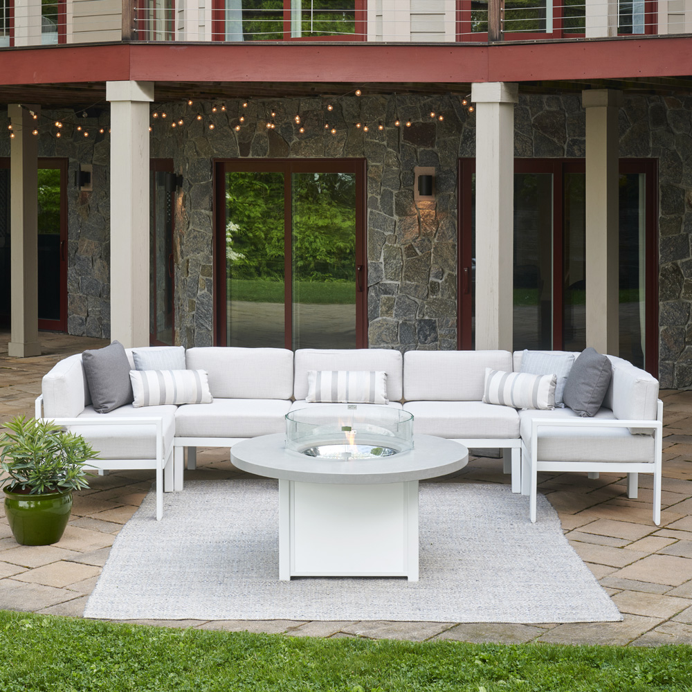 Telescope Casual Larssen Cushion U-Shaped Outdoor Sectional