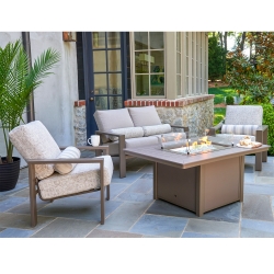 Telescope Casual Larssen Cushion Outdoor Fire Pit Set - TC-LARSSEN-SET6