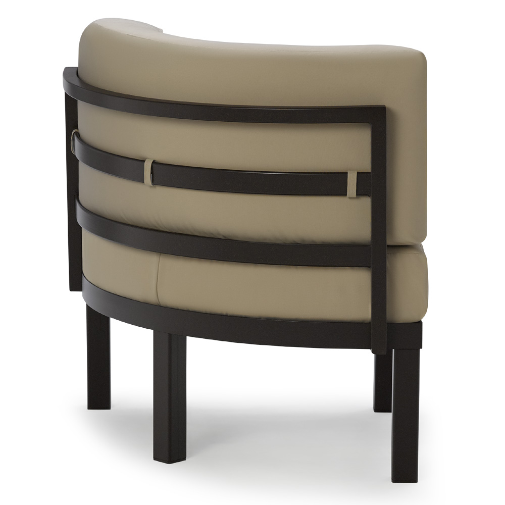 Larssen Curved Corner Sectional Chair - VLC0