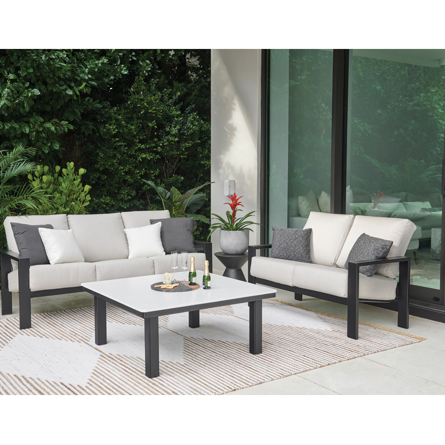 Larssen Loveseat and Sofa Set