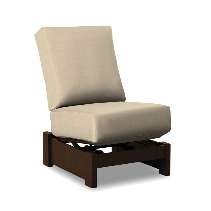 Telescope Casual Leeward Cushion Hidden Motion Armless Sectional Chair - 85D0