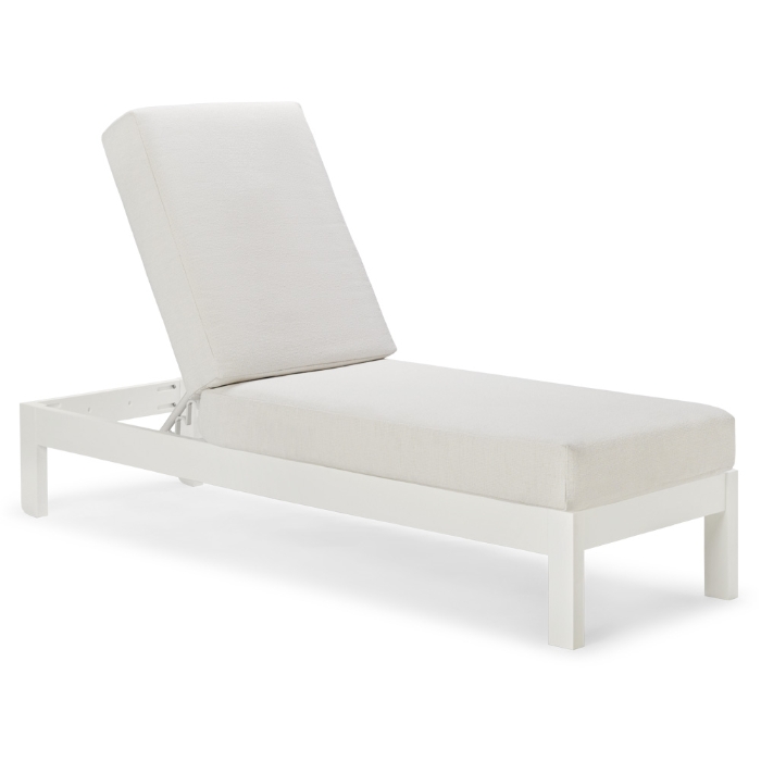 Leeward Three Position Lay-Flat Armless Chaise