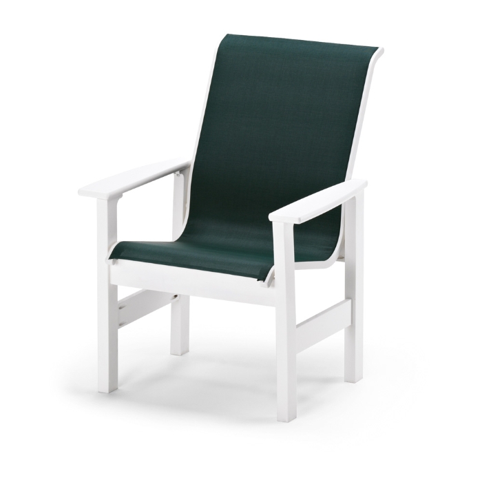 Leeward Sling Dining Arm Chairs