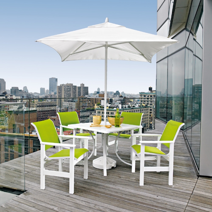 Weighted Patio Umbrella Base with Handle - 50 lbs. - 13000