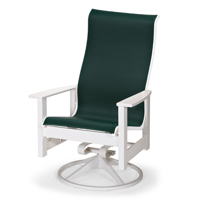 Leeward MGP Sling 5 Piece High Back Dining Set - TC-LEEWARD-SET7