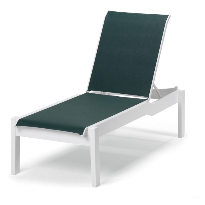 Leeward MGP Sling Long Frame Armless Chaise - 9L20