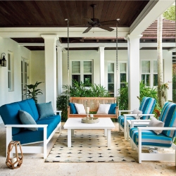 Telescope Casual Leeward Sofa and Chair Patio Set