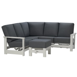 Telescope Casual Leeward Cushion L-Sectional with Ottoman - TC-LEEWARD-SET23