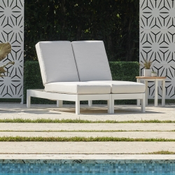 Telescope Casual Leeward Cushion Double Chaise Set - TC-LEEWARD-SET25