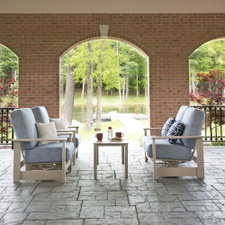 Telescope Casual Leeward Motion Lounge Chair and Loveseat Set - TC-LEEWARD-SET10