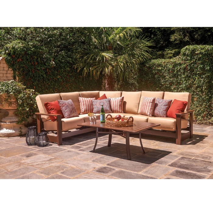 Leeward Cushion Fixed Armless Sectional Chair - 8510
