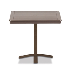 Telescope Casual MGP 36" Square Balcony Height Table with Pedestal Base - 36.5"H - T110-3X20