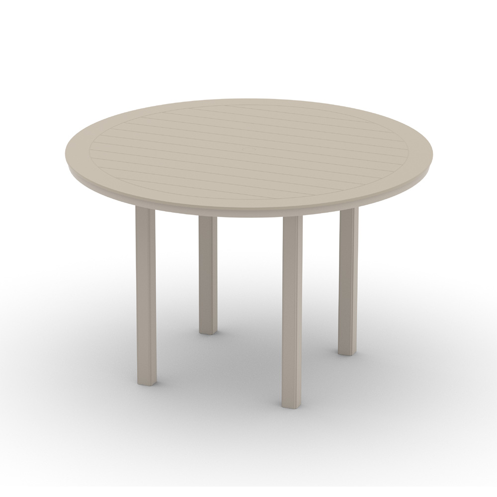 Marine grade polymer counter table