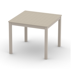 MGP Slat 36" Square Dining Table with Parson Legs - 29"H 