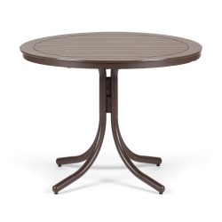 Telescope Casual 42 inch Round MGP Top Balcony Table - T120-3W50LEG