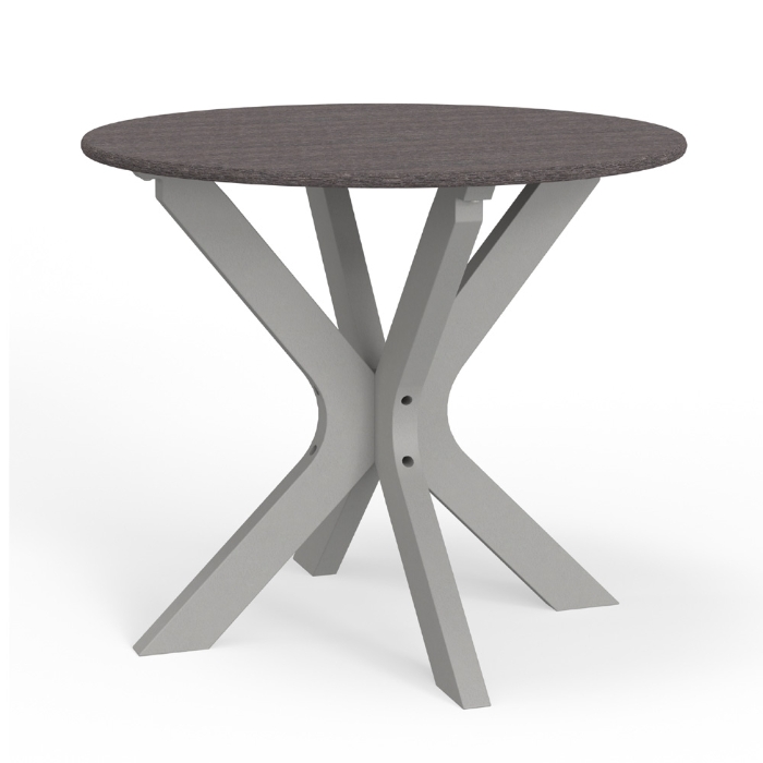 Telescope Casual In Stock Side Table in Warm Grey