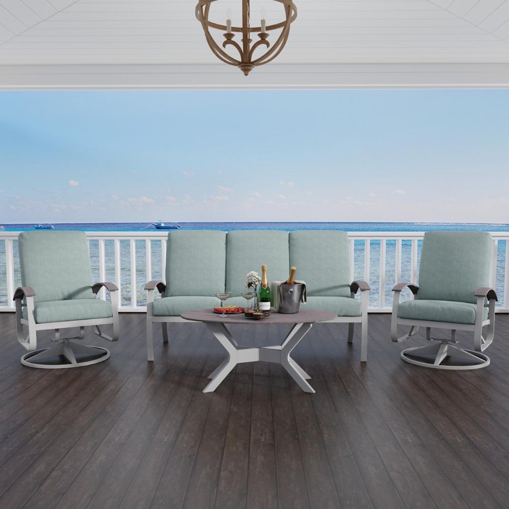 Belle Isle Cushion Patio Set - TC-QS-SET21