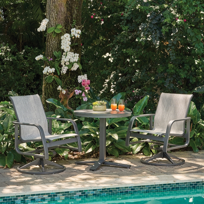 Soho Sling Bistro Patio Set for 2