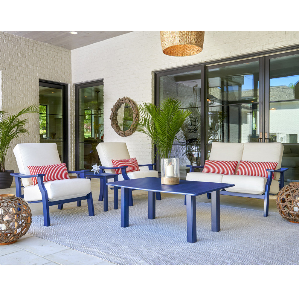 Telescope Casual St. Catherine Marine Grade Polymer Patio Set - TC-STCATHERINE-SET7