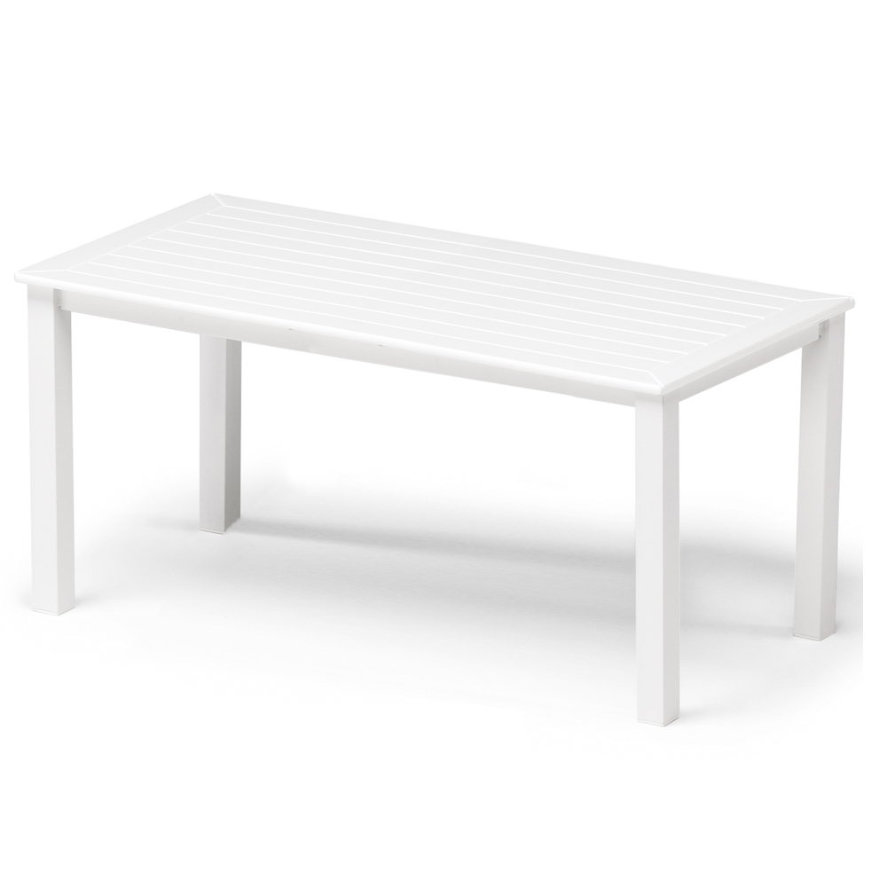 Telescope Casual Marine Grade Polymer 21" x 42" Rectangular Coffee Table  - 6M10