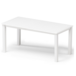 Telescope Casual Marine Grade Polymer 21" x 42" Rectangular Coffee Table  - 6M10