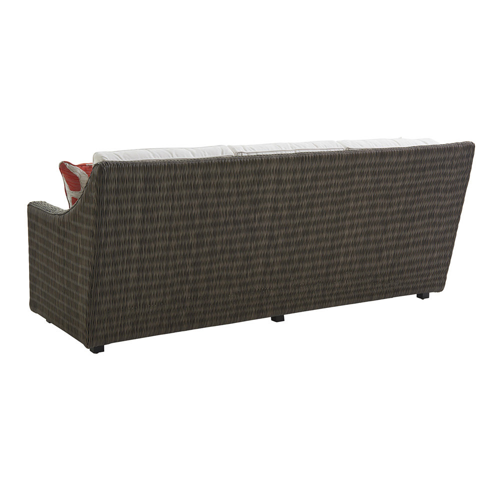 wicker outdoor sofa