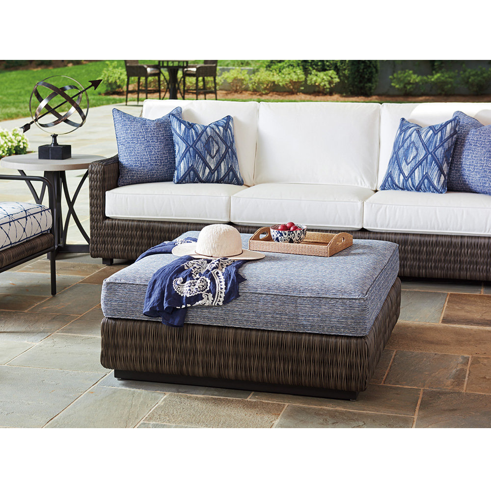 square outdoor ottoman