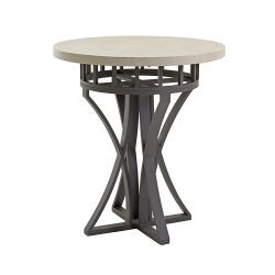 Tommy Bahama Cypress Point Weatherstone 38" Round Bar Table - 3900-873B