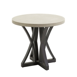 Tommy Bahama Cypress Point Weatherstone 25" Round Side Table - 3900-951
