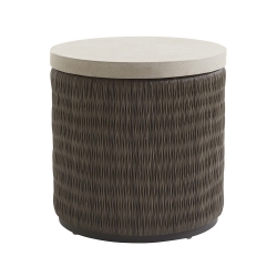 Tommy Bahama Cypress Point Weatherstone 22.5" Round End Table - 3900-953