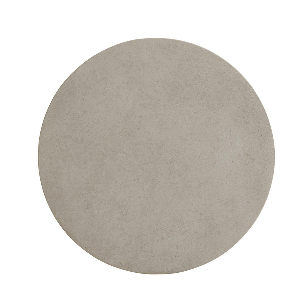 faux stone end table