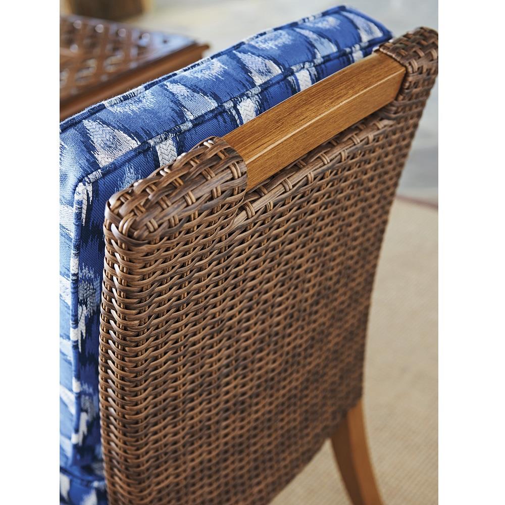 Dining chair top detail