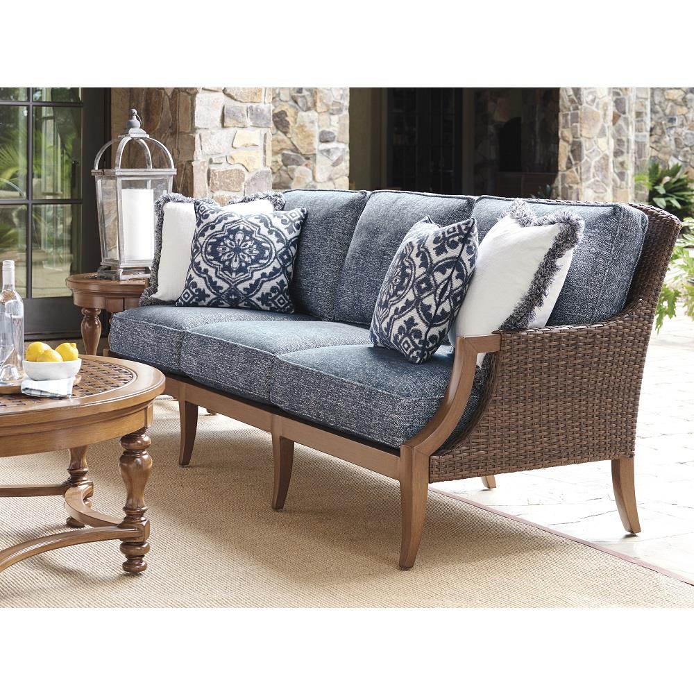 Harbor isle wicker sofa