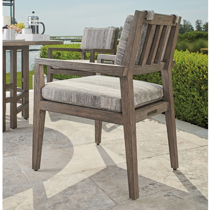 Ja jolla dining chair side view