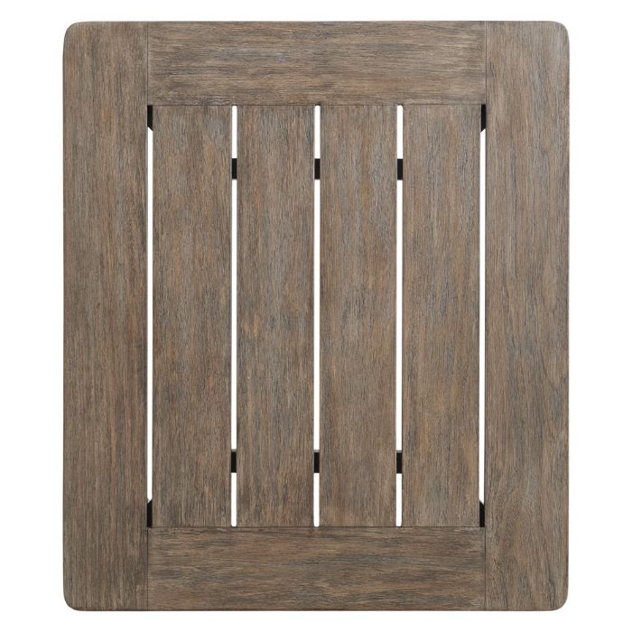 La jolla teak top detail