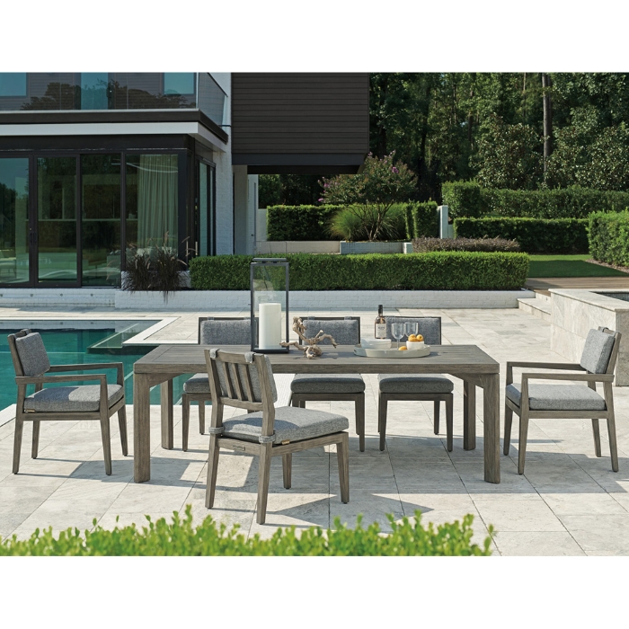 La jolla teak dining table set