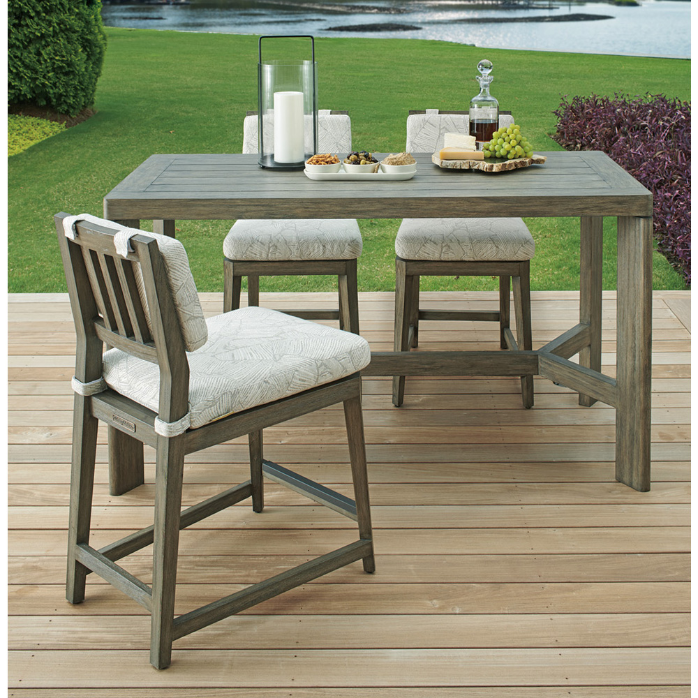 Tommy Bahama La Jolla Outdoor Counter Height Set for 4 - TB-LAJOLLA-SET10