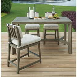 Tommy Bahama La Jolla Outdoor Counter Height Set for 4 - TB-LAJOLLA-SET10
