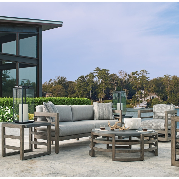 Tommy Bahama La Jolla Sofa and Swivel Lounge Chair Set - TB-LAJOLLA-SET3