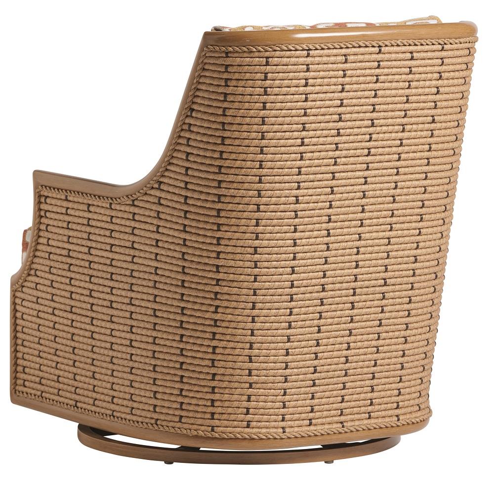 swivel glider back detail