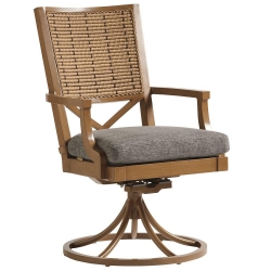 Tommy Bahama Los Altos Valley View Swivel Rocker Dining Chair - 3930-13SR