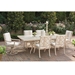 Tommy bahama aluminum dining table with Porcelain Top